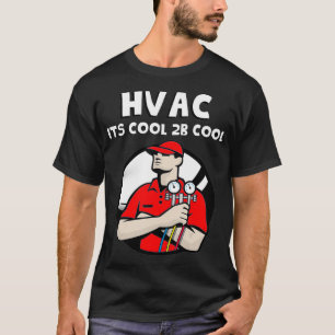 HVAC-Reparatur Cool als Coole Wärme- und Klimaanl T-Shirt