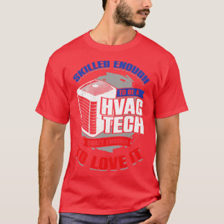 HVAC Tech Instructor Job Technician Geschenk T-Shirt