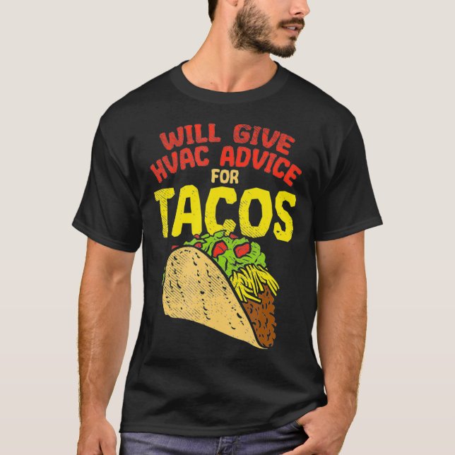 HVAC Tech Spaß gibt Funny Meme Sprichwort HVAC Tec T-Shirt (Vorderseite)