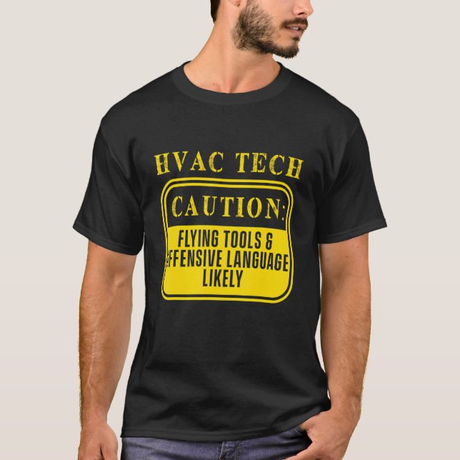 Hvac Technician Hvac Tech T-Shirt (Vorderseite)