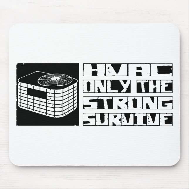 HVAC überleben Mousepad (Vorne)
