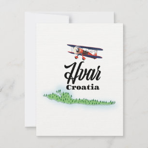 Hvar Kroatien Karte