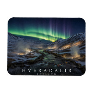 Hveradalir Nordlicht Magnet