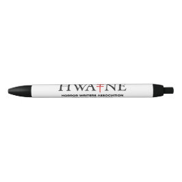 HWA-NE Logo Stift für Veranstaltungen, weiß 6/25