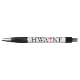 HWA-NE Logostift für Events, weiß 6/25 Kugelschreiber