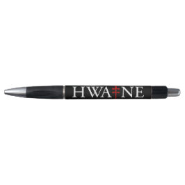 HWA-NE Logostift für Veranstaltungen, schwarz 6/25 Kugelschreiber