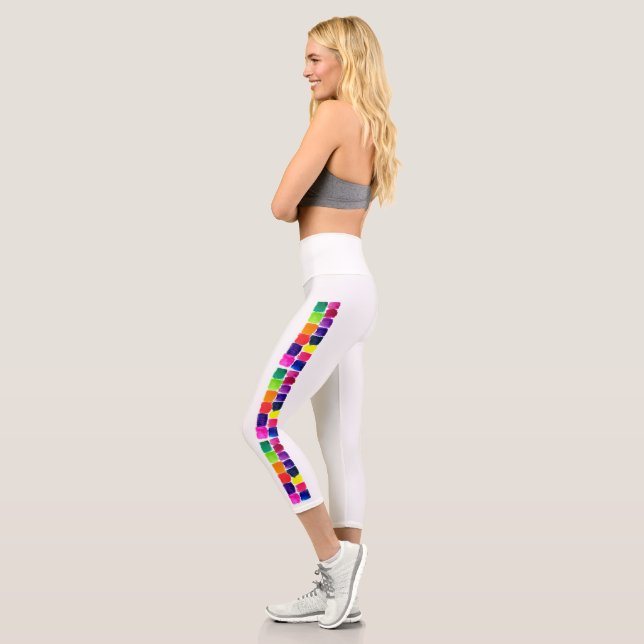 HWJ Color High Waisted Capris (Links)