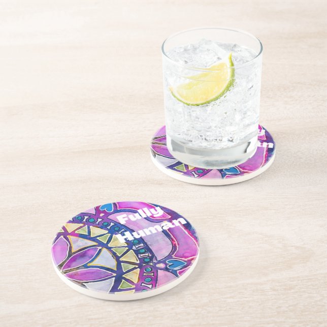 HWJ Dessous de verre pleinement humain (Côté)