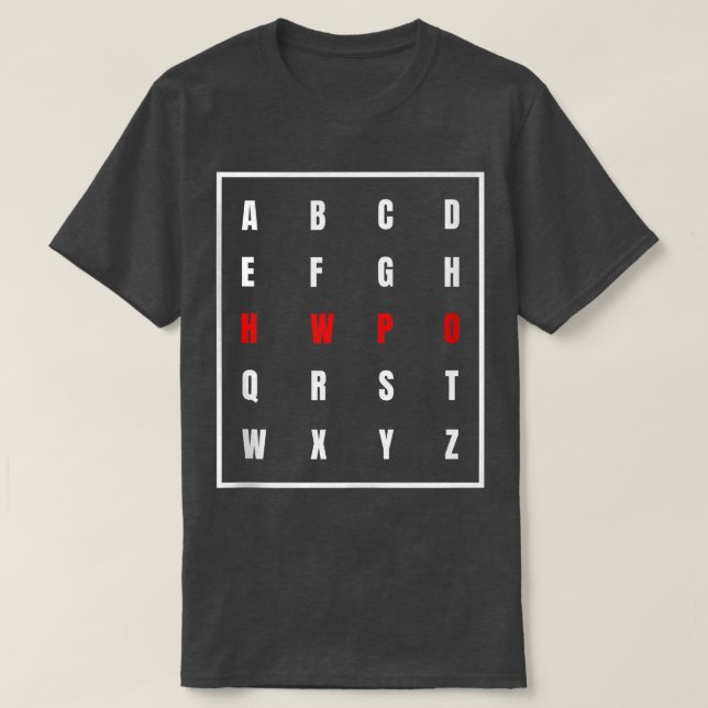 HWPO harte Arbeit zahlt sich aus Motivation Zitat  T-Shirt (Design vorne)