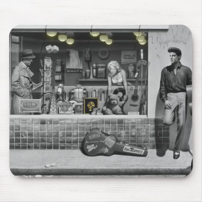 HWY 51 Silber Mousepad (Vorne)