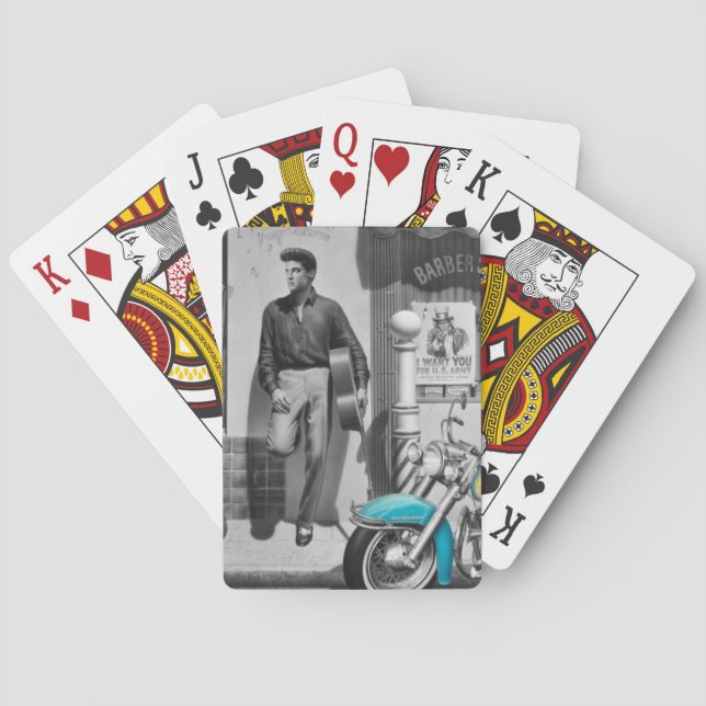 HWY 51 Silber Spielkarten (Rückseite)