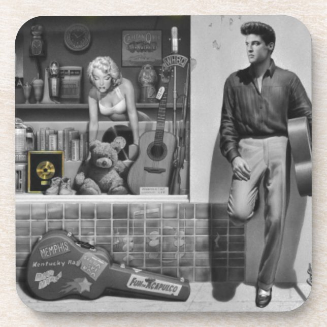 HWY 51 Silber Untersetzer (Vorderseite)