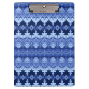 Hy Blue Ikat 2 Klemmbrett