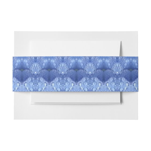 Hy Blue Ikat 6 Einladungsbanderole (Vorderseite Beispiel)