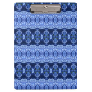 Hy Blue Ikat 9 Klemmbrett