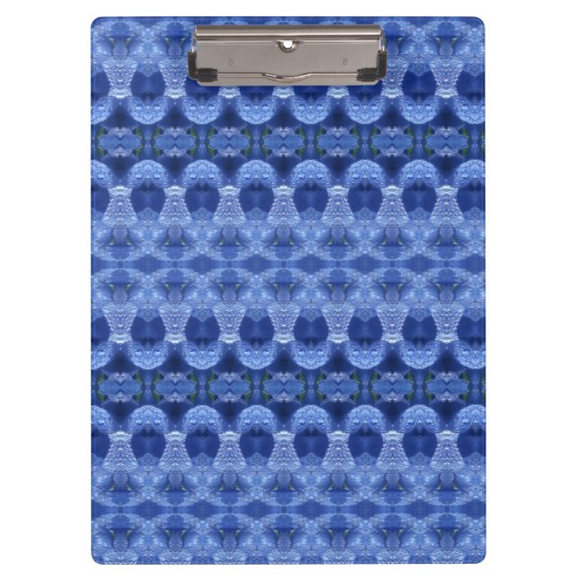 Hy Blue Ikat Klemmbrett (Vorderseite)