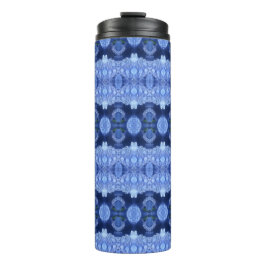 Hy Blue Ikat Thermosbecher