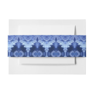 Hy Blue Ikat Zen Einladungsbanderole