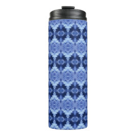 Hy Blue Ikat Zen Thermosbecher