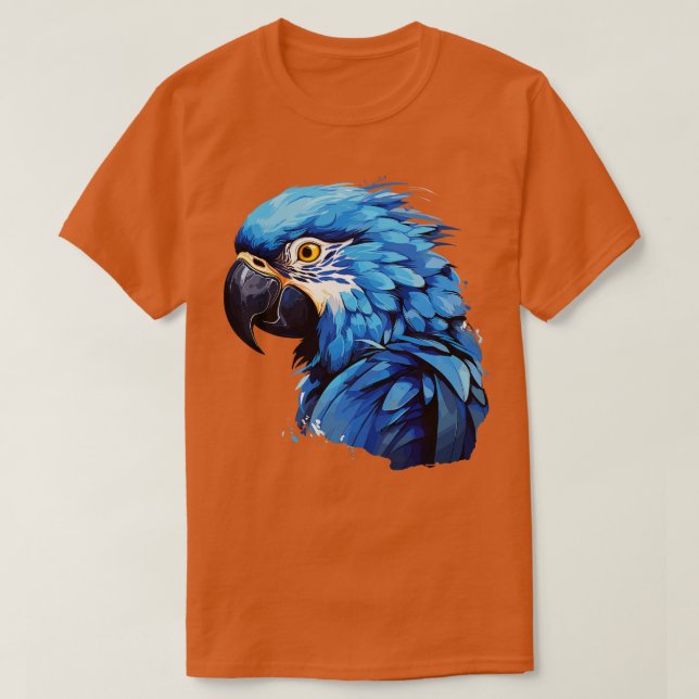 Hyacinth Macaw 8 T-Shirt (Design vorne)