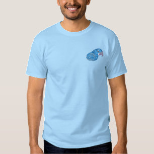 Hyacinth Macaw Besticktes T-Shirt
