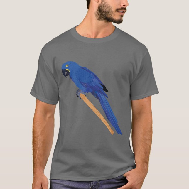 Hyacinth Macaw T-Shirt (Vorderseite)