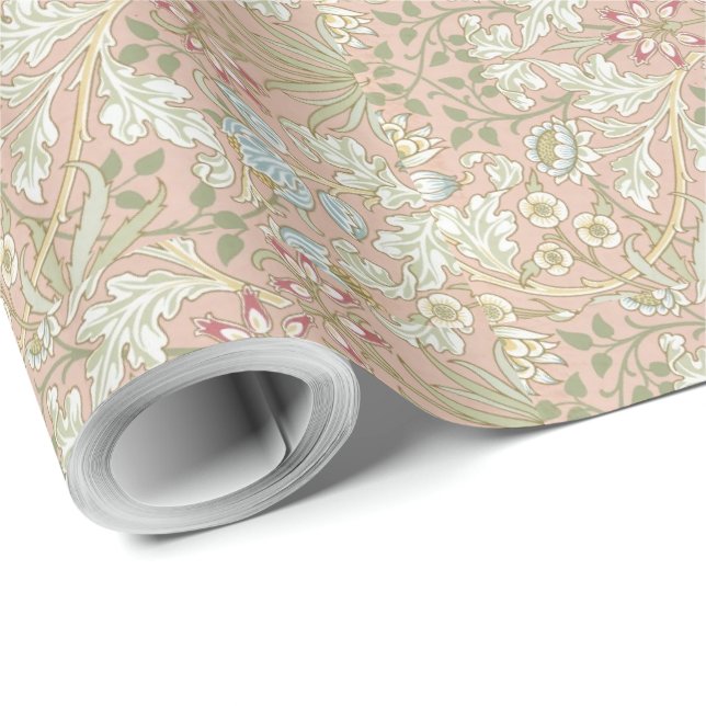 Hyacinth Pattern William Morris Geschenkpapier (Rolleneckpunkt)