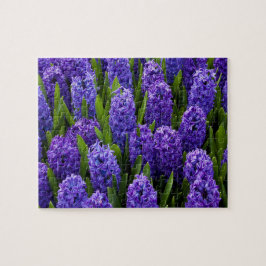 Hyacinth Violet Wildblumen Jigsaw Puzzle