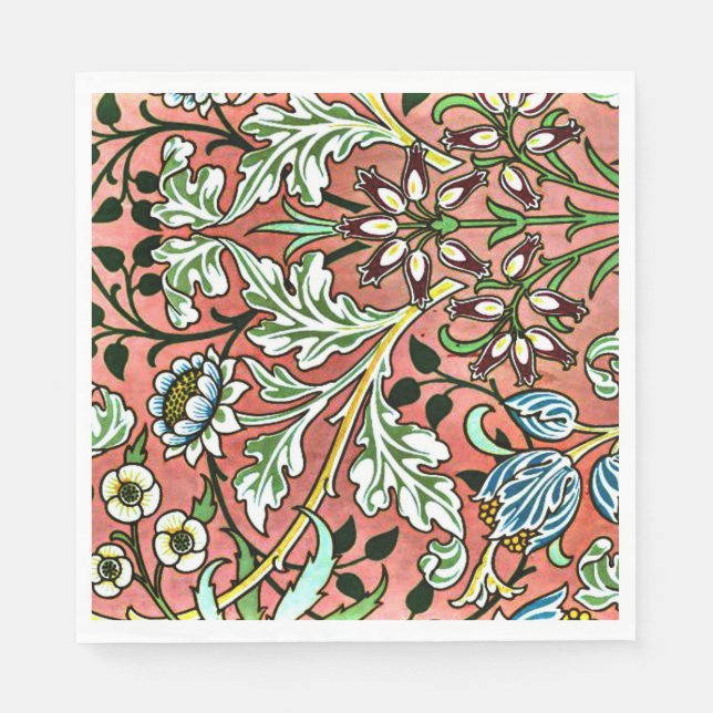 Hyacinth - William Morris Vintag Design Serviette (Vorderseite)