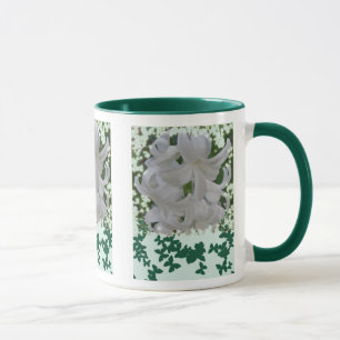 Hyacinthes et Papillons blancs Mug