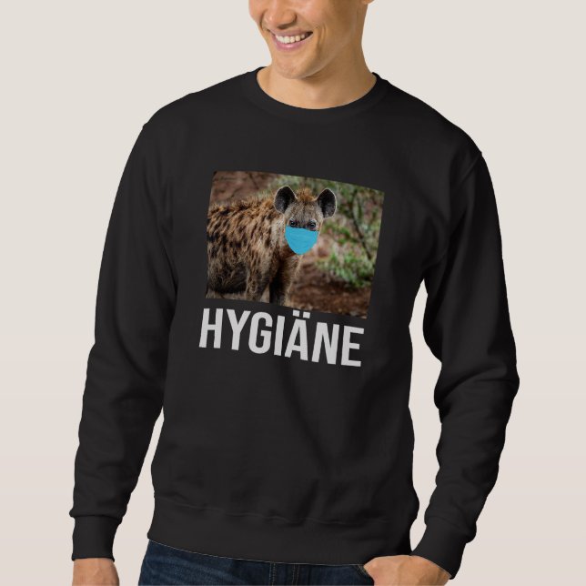 Hyaena Mask Hygiene Sweatshirt (Vorderseite)