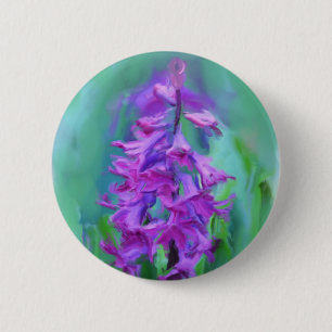 Hyakinth-Blume Button