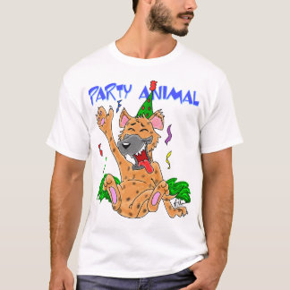 Hyänen-Party-Tier-T - Shirt