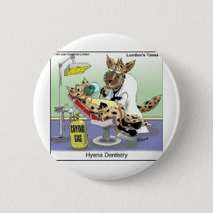 Hyänen-Zahnmedizin Lustige Geschenke, T-Shirts & S Button