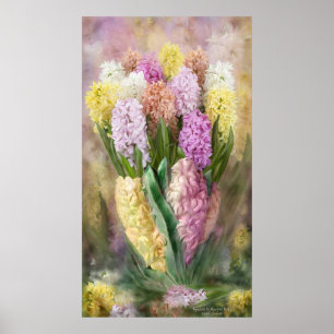 Hyazinthe Kunst-dem Plakat/dem Druck in des Poster
