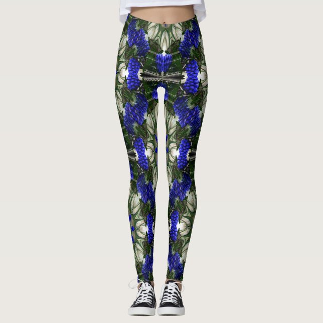 Hyazinthen Galore... Leggings (Vorderseite)