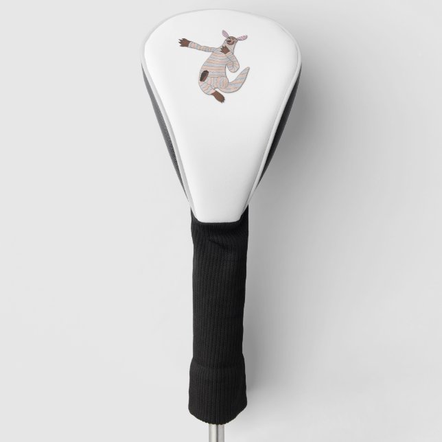 Hybrid Kangaroo Golf Headcover (Vorderseite)