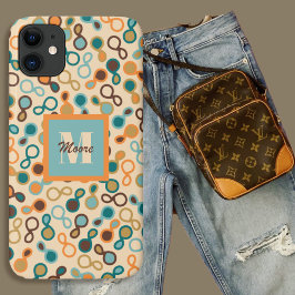 Hybrid Paisley - Dunkle Retro-Handy-Fall Case-Mate iPhone Hülle