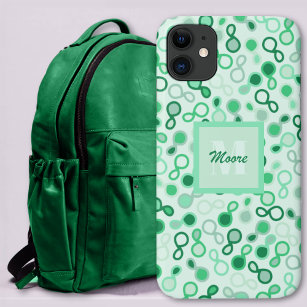 Hybrid Paisley - Green Hues Ombre Phone Case