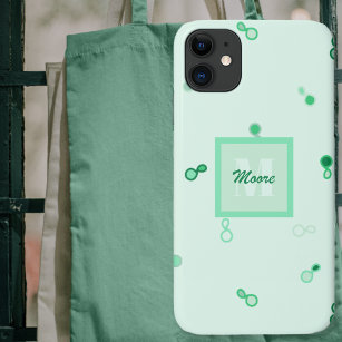 Hybrid Paisley lose in Green Ombre Case-Mate iPhone 14 Plus Hülle
