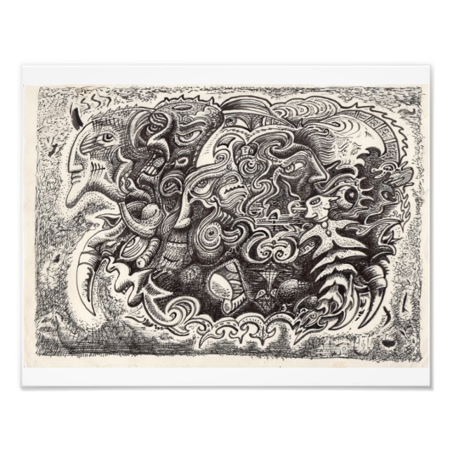 Hybride Bestie Fotodruck (Vorne)