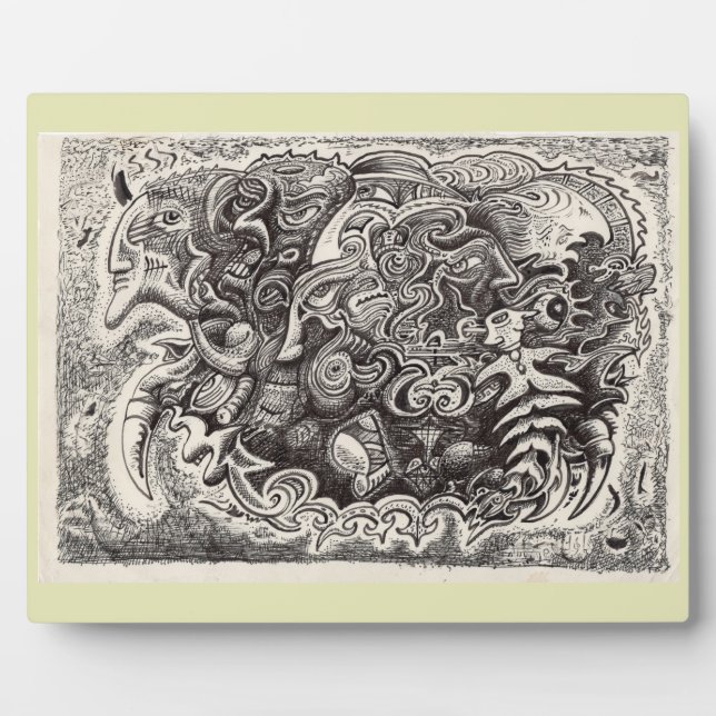 Hybride Bestie Fotoplatte (Vorderseite)