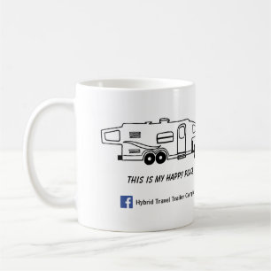 Hybride Camper-Tasse - dieses ist mein glückliche Kaffeetasse