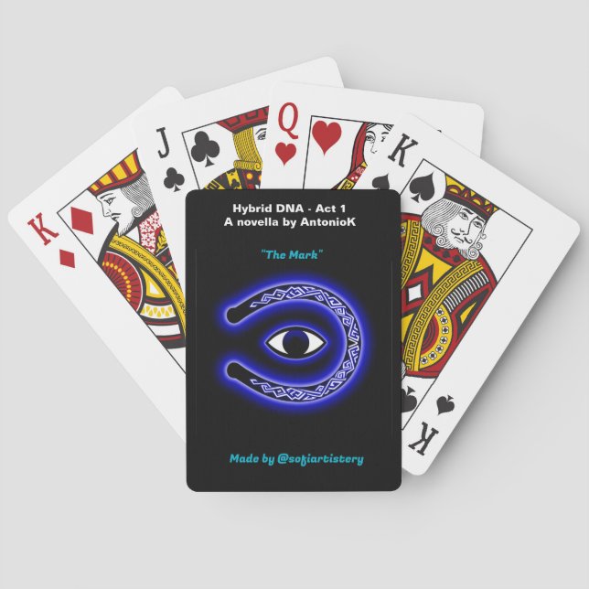 Hybride DNA-Spielkarten Spielkarten (Rückseite)