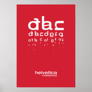 Hybridfläche 02 poster