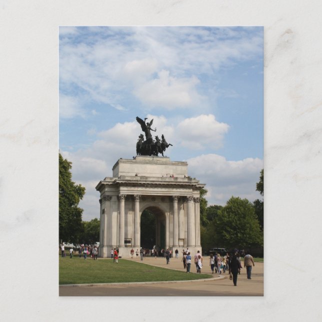 Hyde Park Corner Postkarte (Vorderseite)