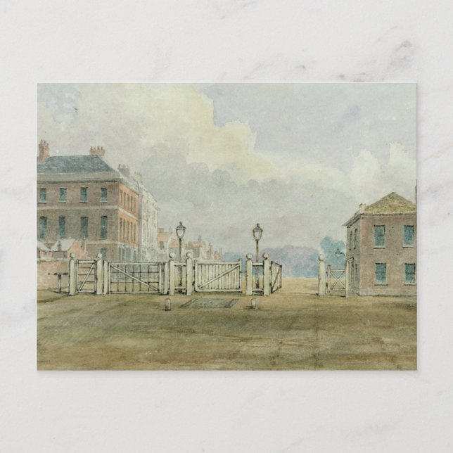 Hyde Park Corner Turnpike, 1785 Postkarte (Vorderseite)