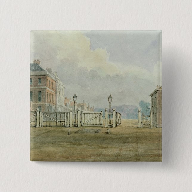 Hyde Park EckTurnpike, 1785 Button (Vorderseite)