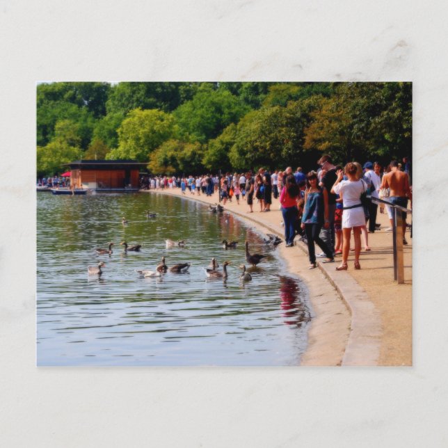 Hyde Park Postkarte (Vorderseite)