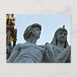 Hyde Park Statues Postkarte